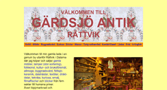 Desktop Screenshot of gardsjoantik.se